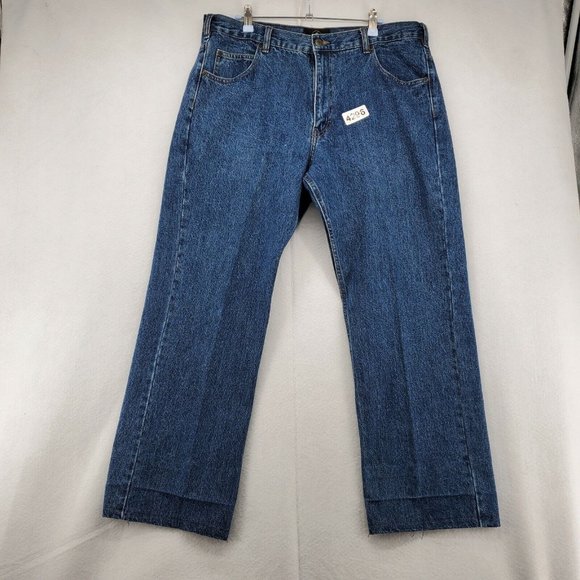 RedHead Jeans Men's Straight Leg 5-Pocket Relaxed Fit Denim Blue 36/30 ach43 - Picture 12 of 12